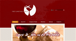 Desktop Screenshot of firstchristianparis.org